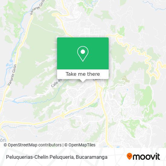 Peluquerias-Chelín Peluquería map