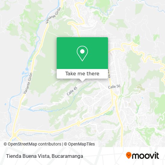 Tienda Buena Vista map