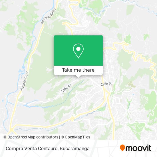 Compra Venta Centauro map