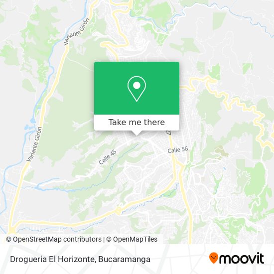 Drogueria El Horizonte map