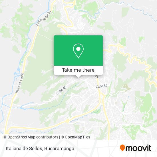 Italiana de Sellos map