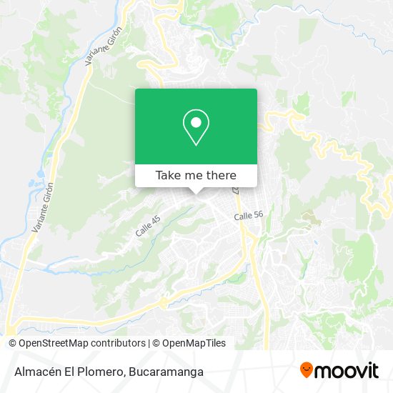 Mapa de Almacén El Plomero