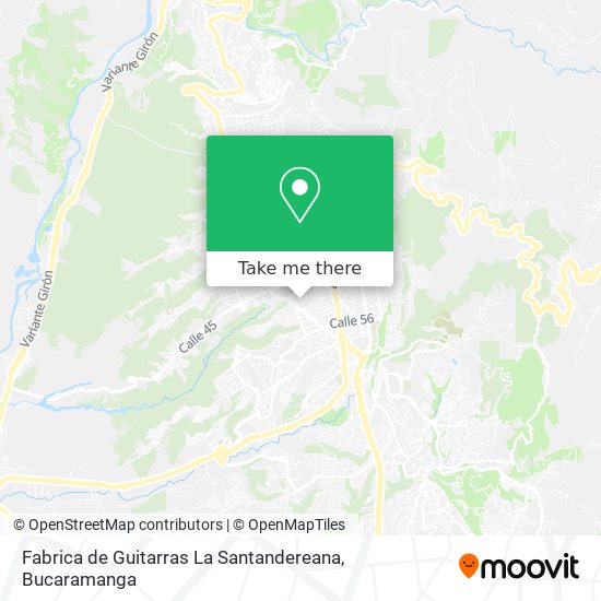 Fabrica de Guitarras La Santandereana map