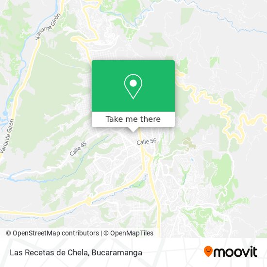 Mapa de Las Recetas de Chela