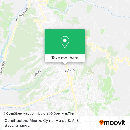 Constructora-Alianza Cymer Herad S. A. S. map
