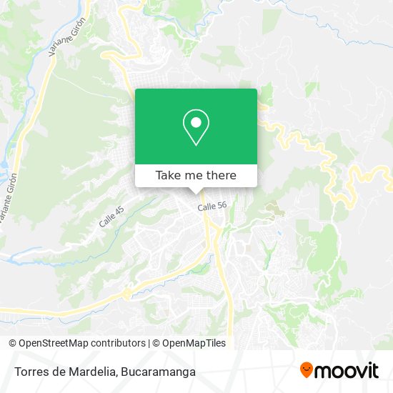 Torres de Mardelia map