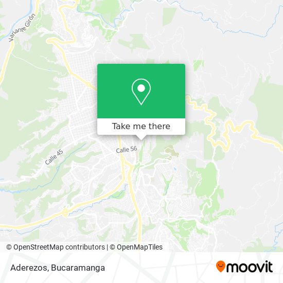 Mapa de Aderezos
