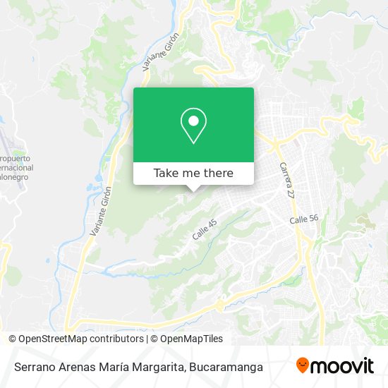 Serrano Arenas María Margarita map