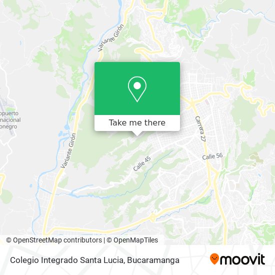 Mapa de Colegio Integrado Santa Lucia