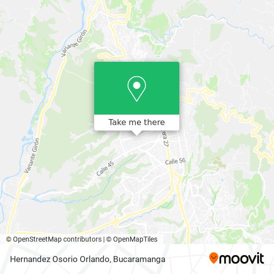 Mapa de Hernandez Osorio Orlando