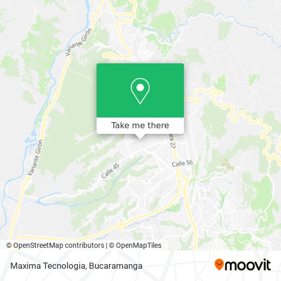 Mapa de Maxima Tecnologia
