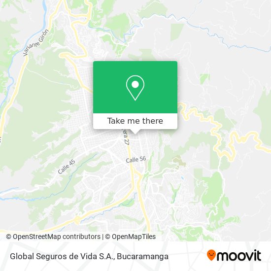 Global Seguros de Vida S.A. map