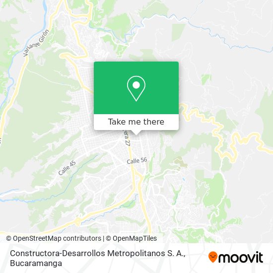 Constructora-Desarrollos Metropolitanos S. A. map