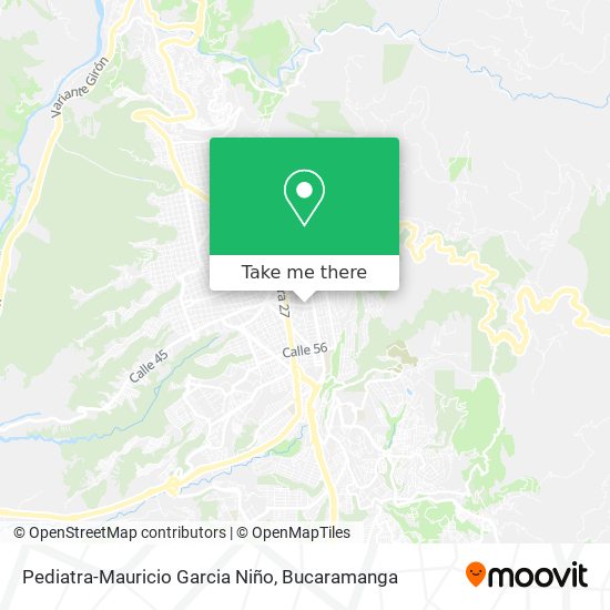 Pediatra-Mauricio Garcia Niño map