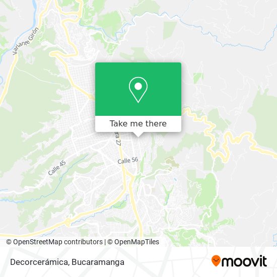 Decorcerámica map