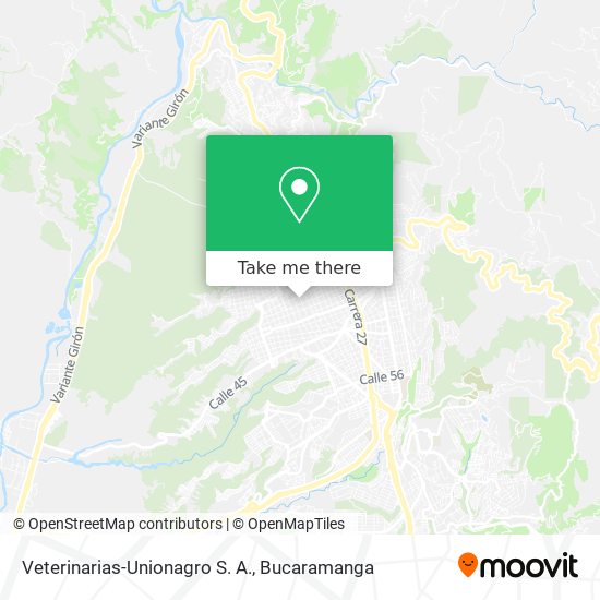 Veterinarias-Unionagro S. A. map