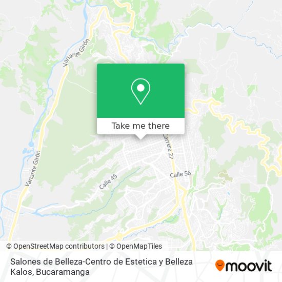 Salones de Belleza-Centro de Estetica y Belleza Kalos map