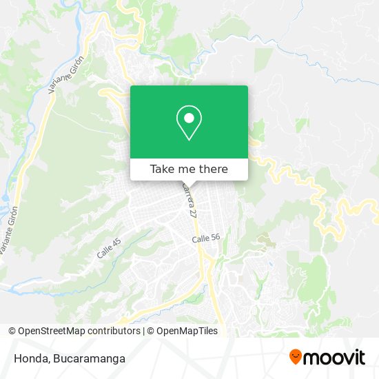 Honda map