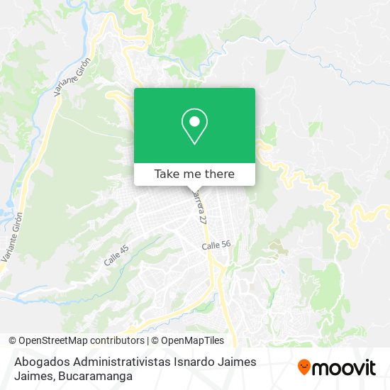 Abogados Administrativistas Isnardo Jaimes Jaimes map