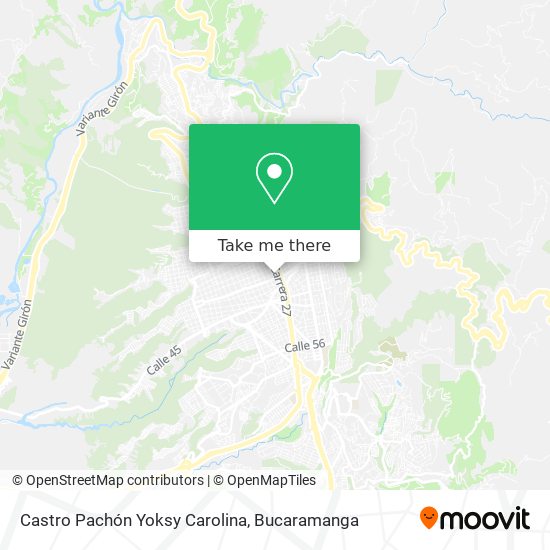 Castro Pachón Yoksy Carolina map