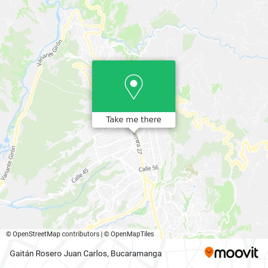 Gaitán Rosero Juan Carlos map