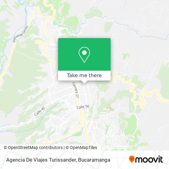 Agencia De Viajes Turissander map