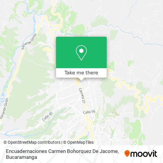 Encuadernaciones Carmen Bohorquez De Jacome map