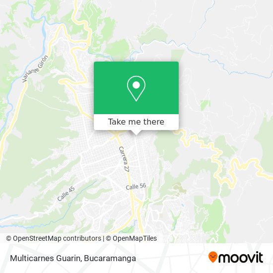 Multicarnes Guarin map