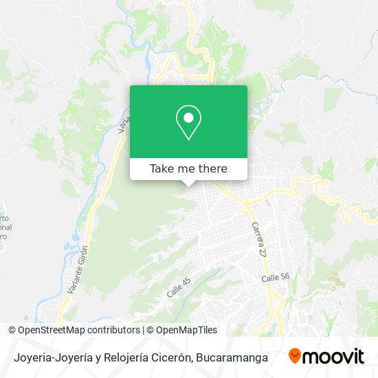 Joyeria-Joyería y Relojería Cicerón map