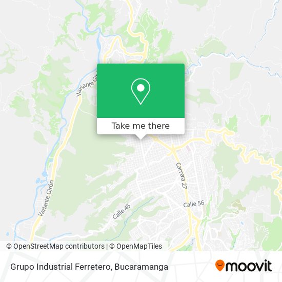 Mapa de Grupo Industrial Ferretero