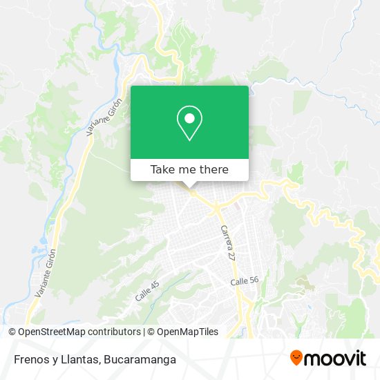 Mapa de Frenos y Llantas