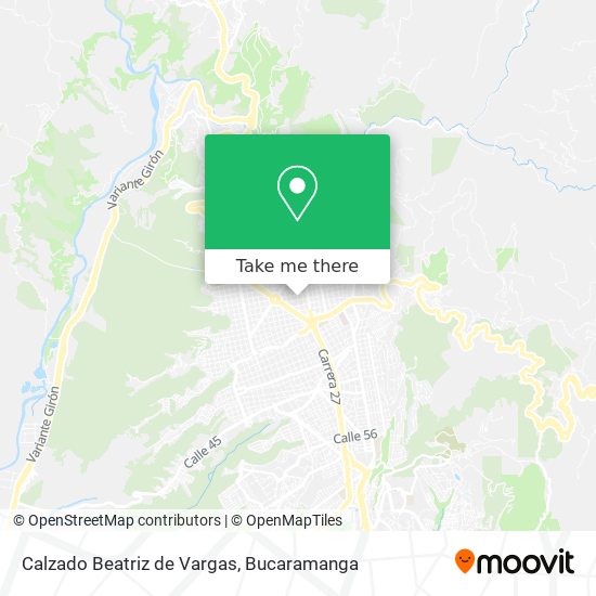 Mapa de Calzado Beatriz de Vargas