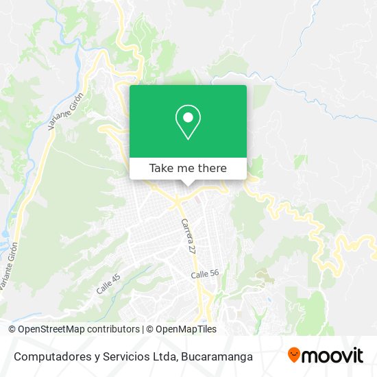 Computadores y Servicios Ltda map