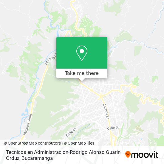 Tecnicos en Administracion-Rodrigo Alonso Guarin Orduz map