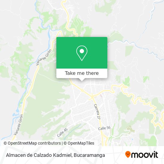 Mapa de Almacen de Calzado Kadmiel