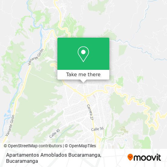 Apartamentos Amoblados Bucaramanga map