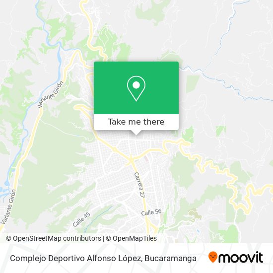 Complejo Deportivo Alfonso López map