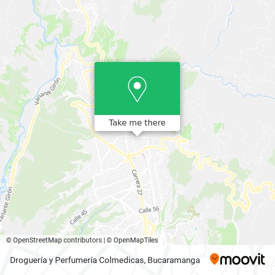 Droguería y Perfumería Colmedicas map