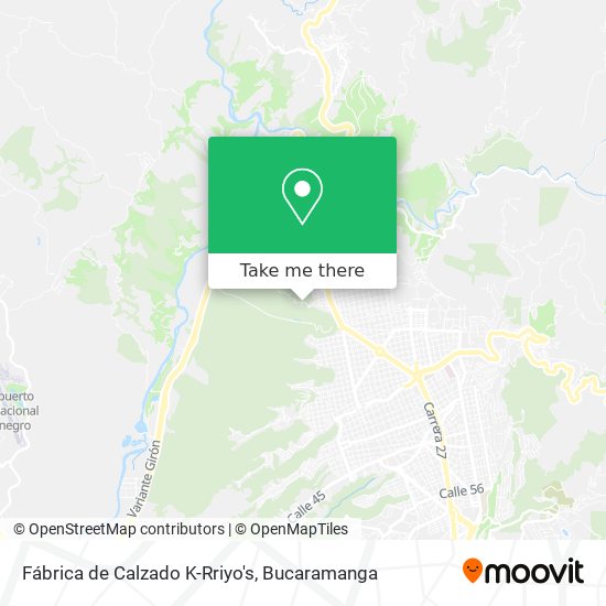 Mapa de Fábrica de Calzado K-Rriyo's