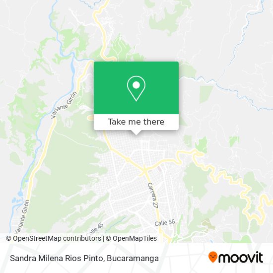 Sandra Milena Rios Pinto map