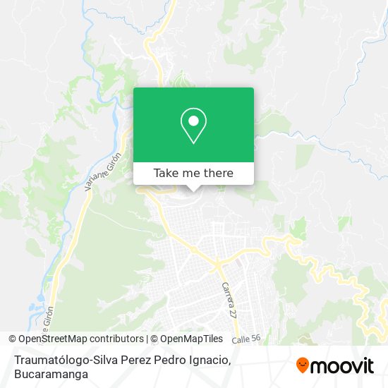 Mapa de Traumatólogo-Silva Perez Pedro Ignacio