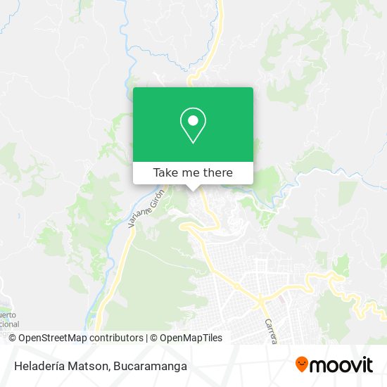 Heladería Matson map