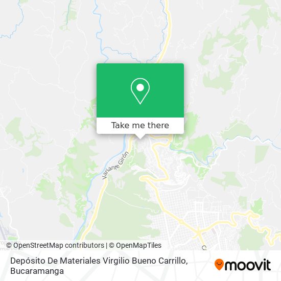 Depósito De Materiales Virgilio Bueno Carrillo map