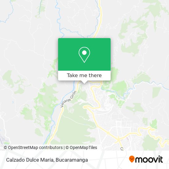 Calzado Dulce María map
