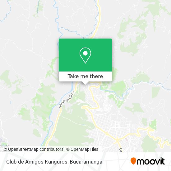 Club de Amigos Kanguros map