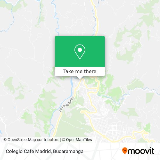 Colegio Cafe Madrid map