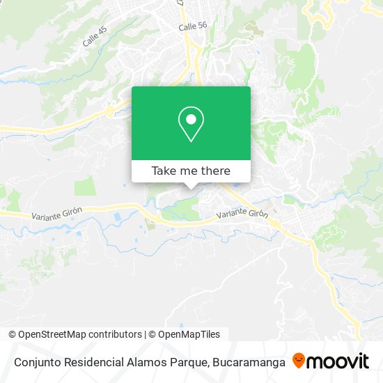 Conjunto Residencial Alamos Parque map