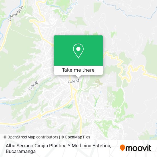 Alba Serrano Cirujía Plástica Y Medicina Estética map