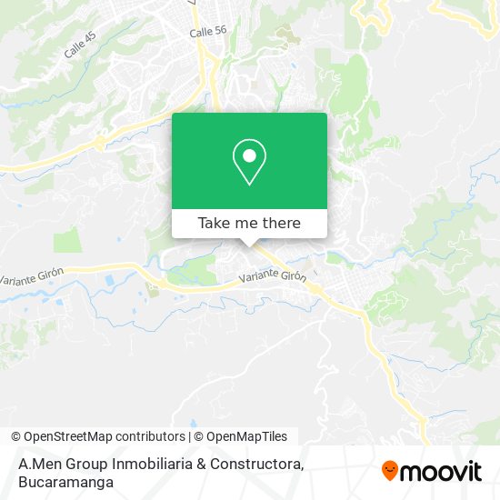 Mapa de A.Men Group Inmobiliaria & Constructora