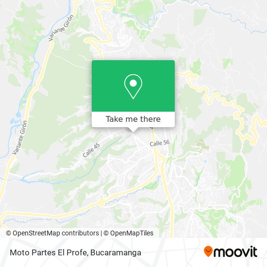 Moto Partes El Profe map